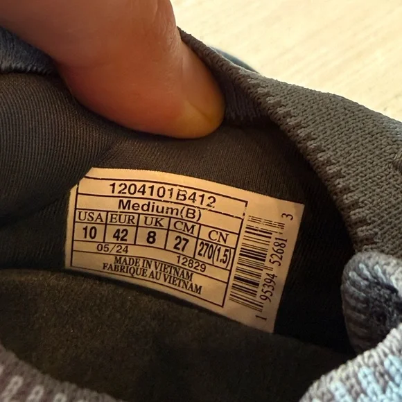 Brooks Glycerin Stealthfit 21 Citadel Ebony Onyx W 10/M 8.5 - Picture 10 of 14